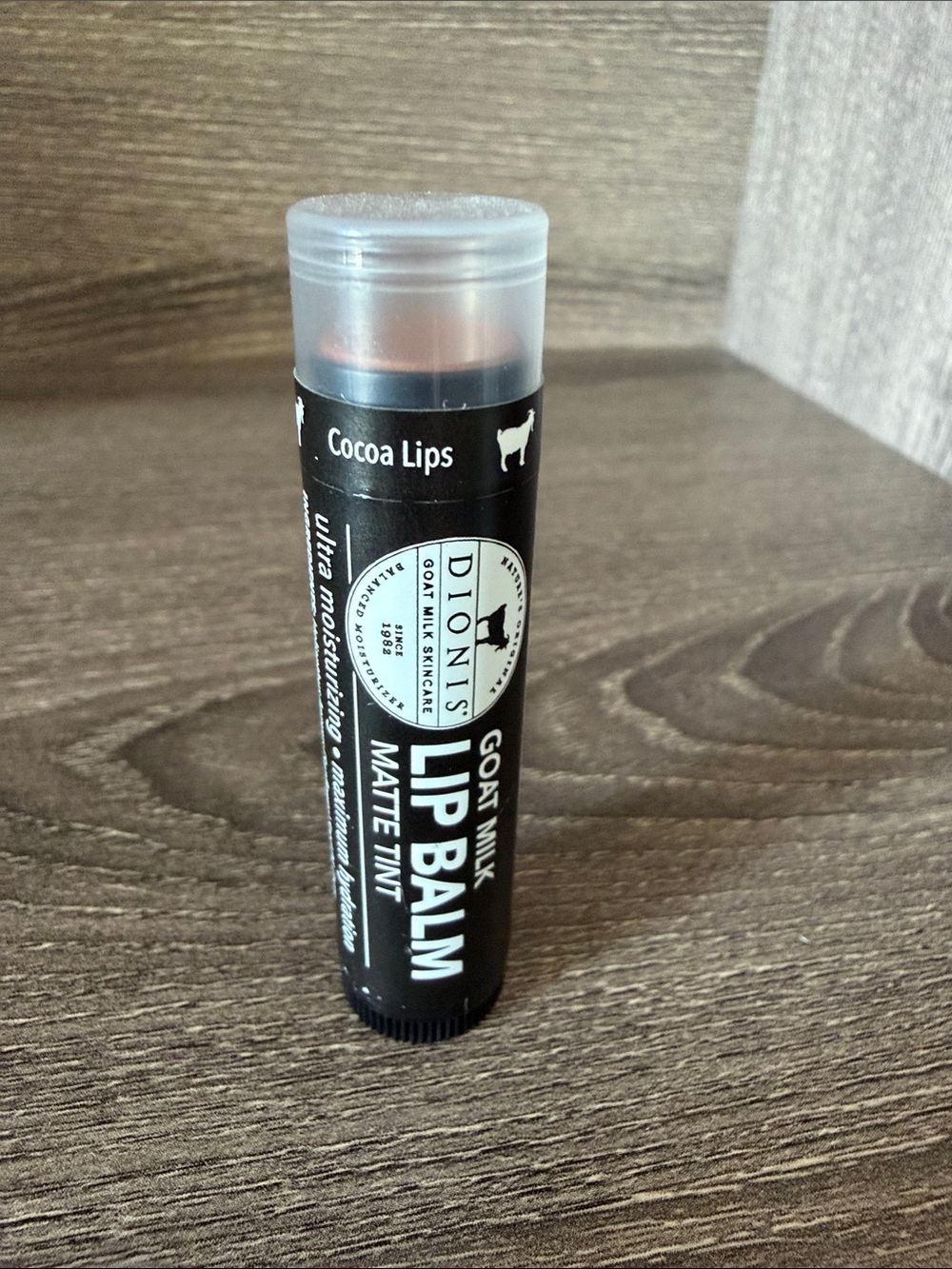 ❤️$5 NWT Dionis Shade Cocoa Lips Goat Milk Lip Balm Matte Tint 4.25g